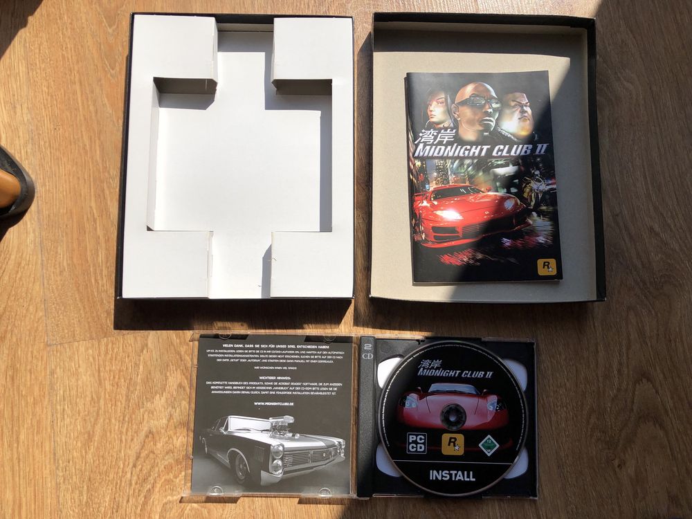 Gra Pc Midnight Club II 2 Big Box