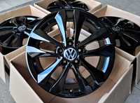 Alufelgi 17 5x112 VW Golf Passat Jetta Touran Caddy T-Roc Czarne 550#