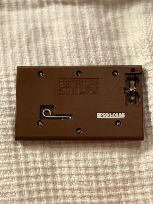 Nintendo Game & Watch Parachute 1981 – Funciona perfeitamente