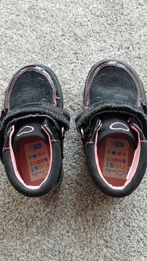 Clarks buciki lakierki j.nowe r.20/21 - 4G, 13,5cm