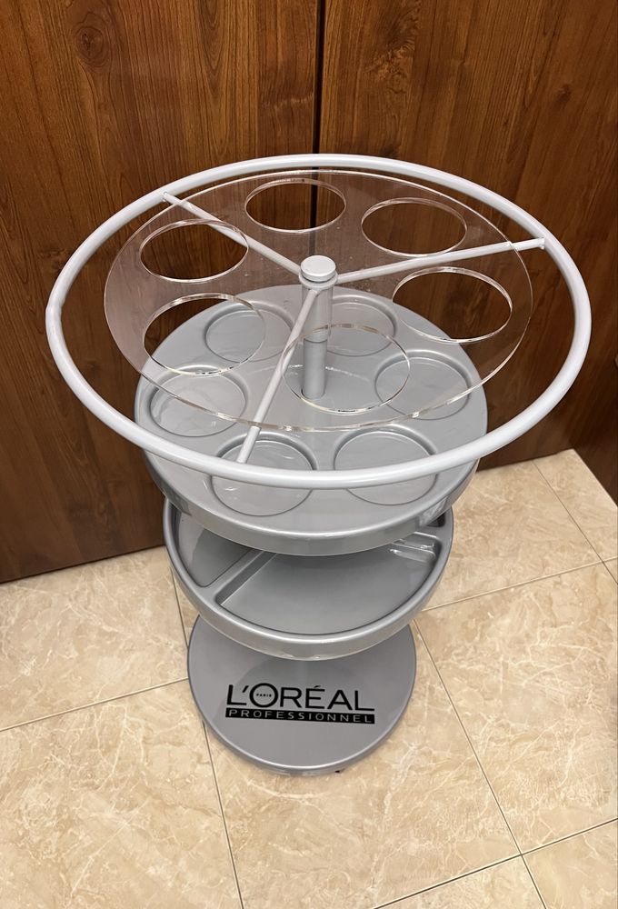 Wózek na szampony techniczne Loreal