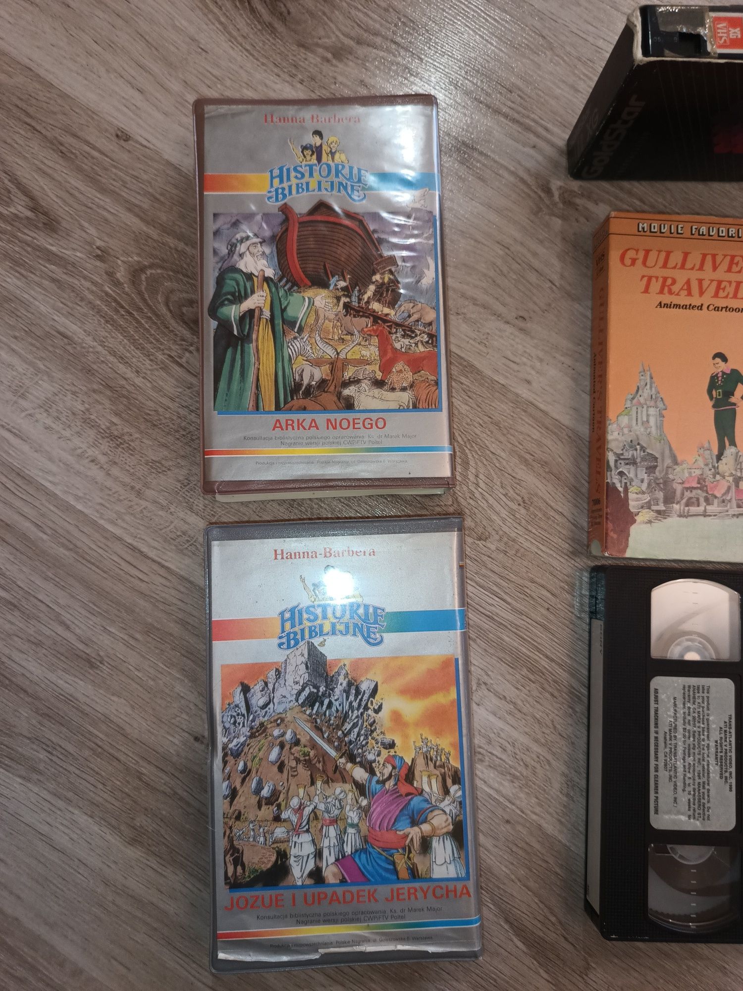 Kasety VHS bajki i filmy
