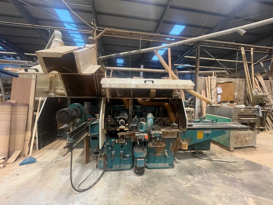 Molduradora Madeiras - Wadkin GD5U - 5 cabeças - 4500€ + IVA