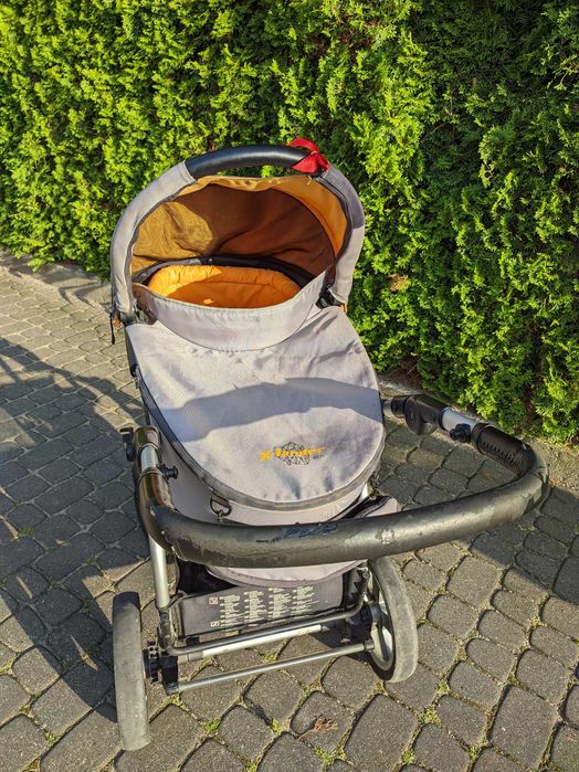 Wózek X-Lander Rocky - b.d. stan + gratis fotelik maxi cosi 9-18kg
