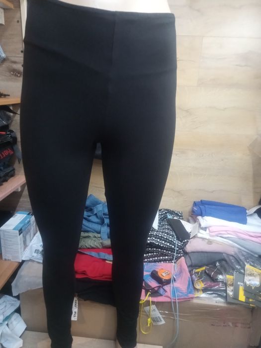 Spodnie Turcja Push Up czarne 2 wzory M/L i L/XL bawełna wyprzedaż