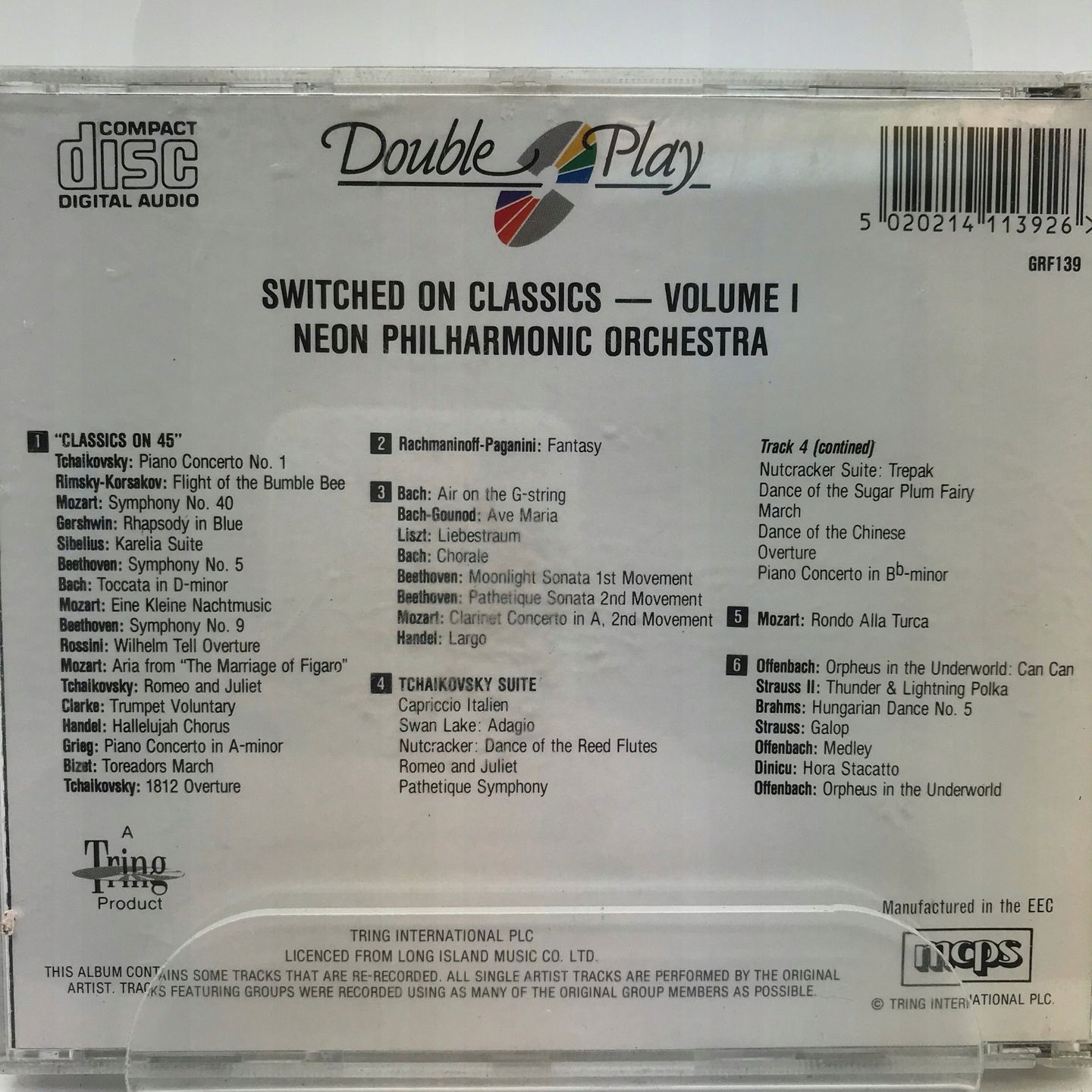 Cd - Neon Philharmonic Orchestra - Switched vol.1