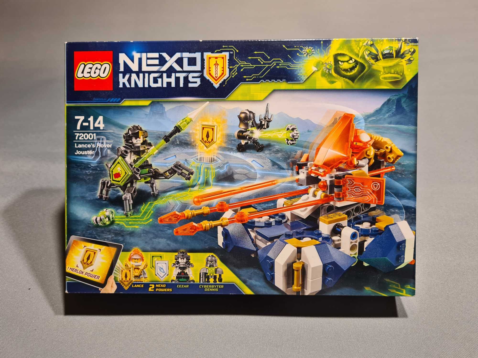 Klocki LEGO Nexo Knights - Bojowy poduszkowiec Lance'a 72001