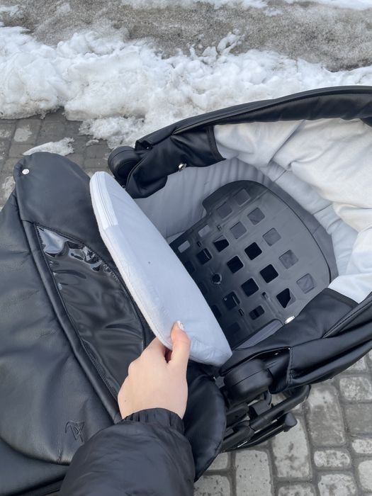 Коляска 2в1 Junama Space чорна