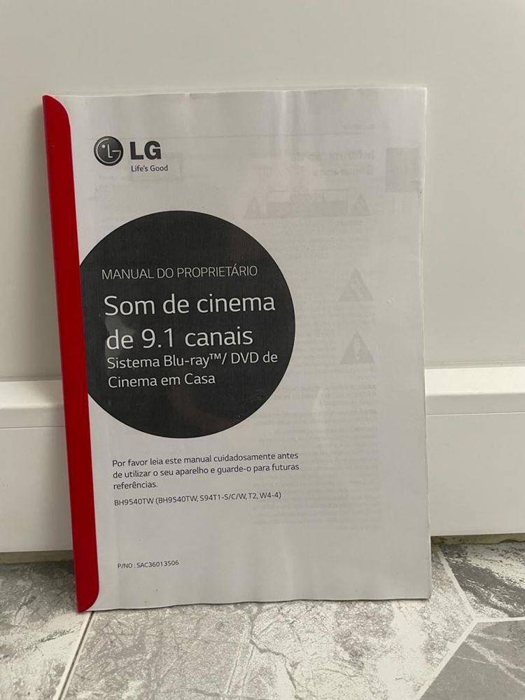 Sistema de Som LG iIMMERSIVE 9.1 ch