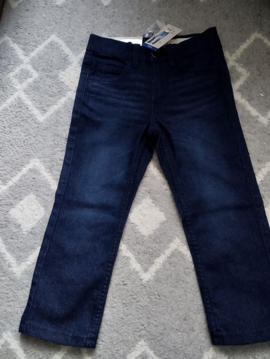 Spodnie jeans lupilu granatowe rozm 98