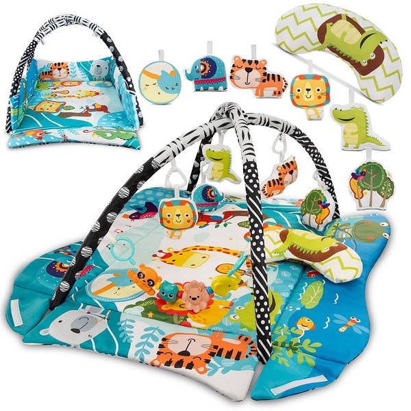 Развиваючий коврик Lionelo Anika Plus MULTICOLOR, Дитячий коврик