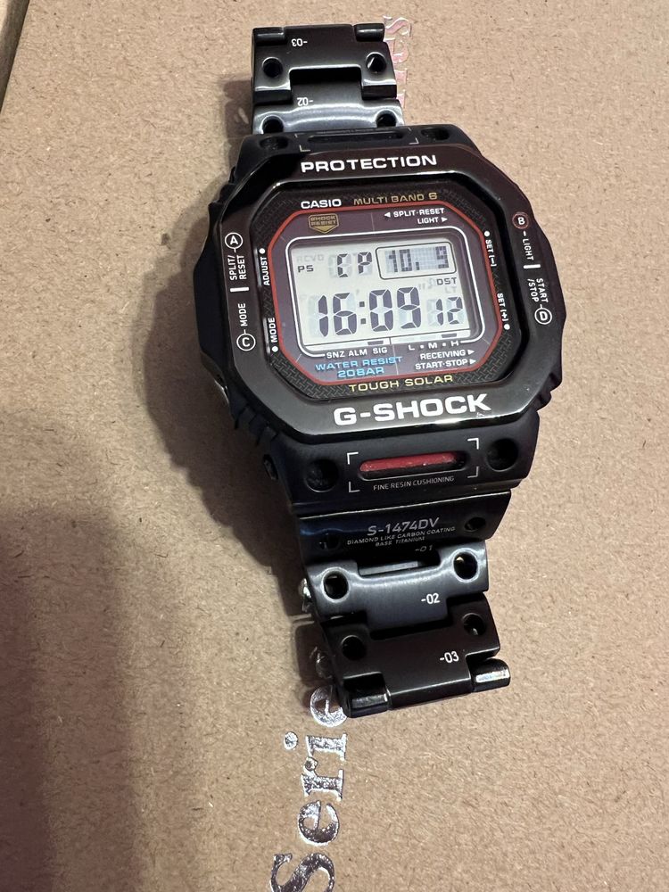 Casio g-shock gw-m5610u-1er. Робот G-Refit Mech Style