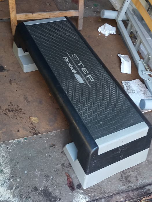 Stepper Reebok STEP trzy poziomy regulacja wysokości do treningu cardi