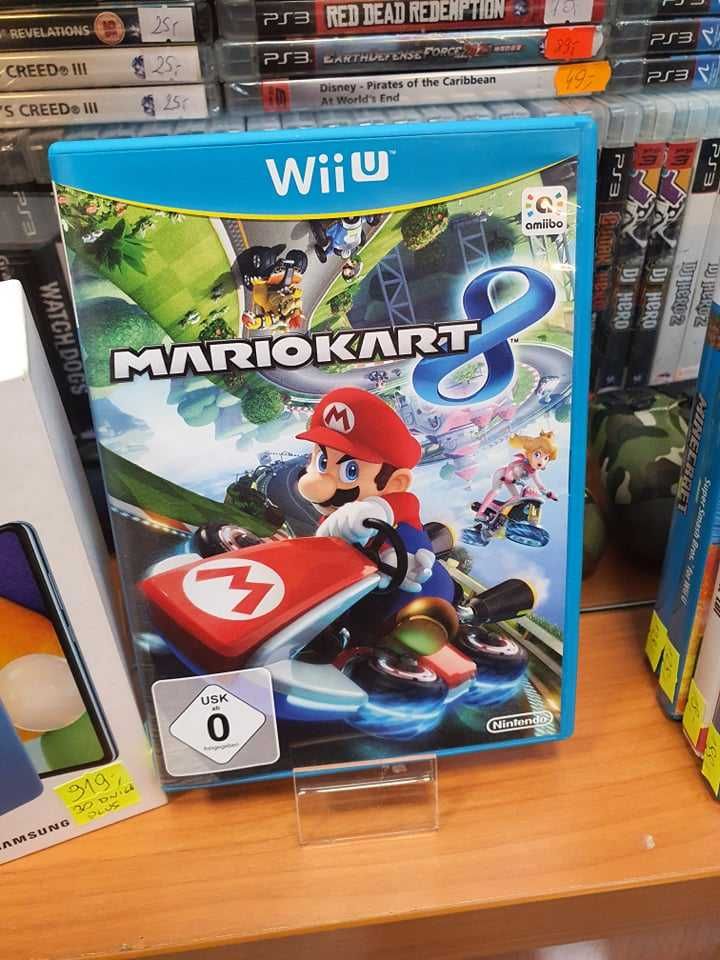Mario Kart 8 WiiU Wii U Wyścigi 4 Osoby Sklep Wysyłka Wymiana