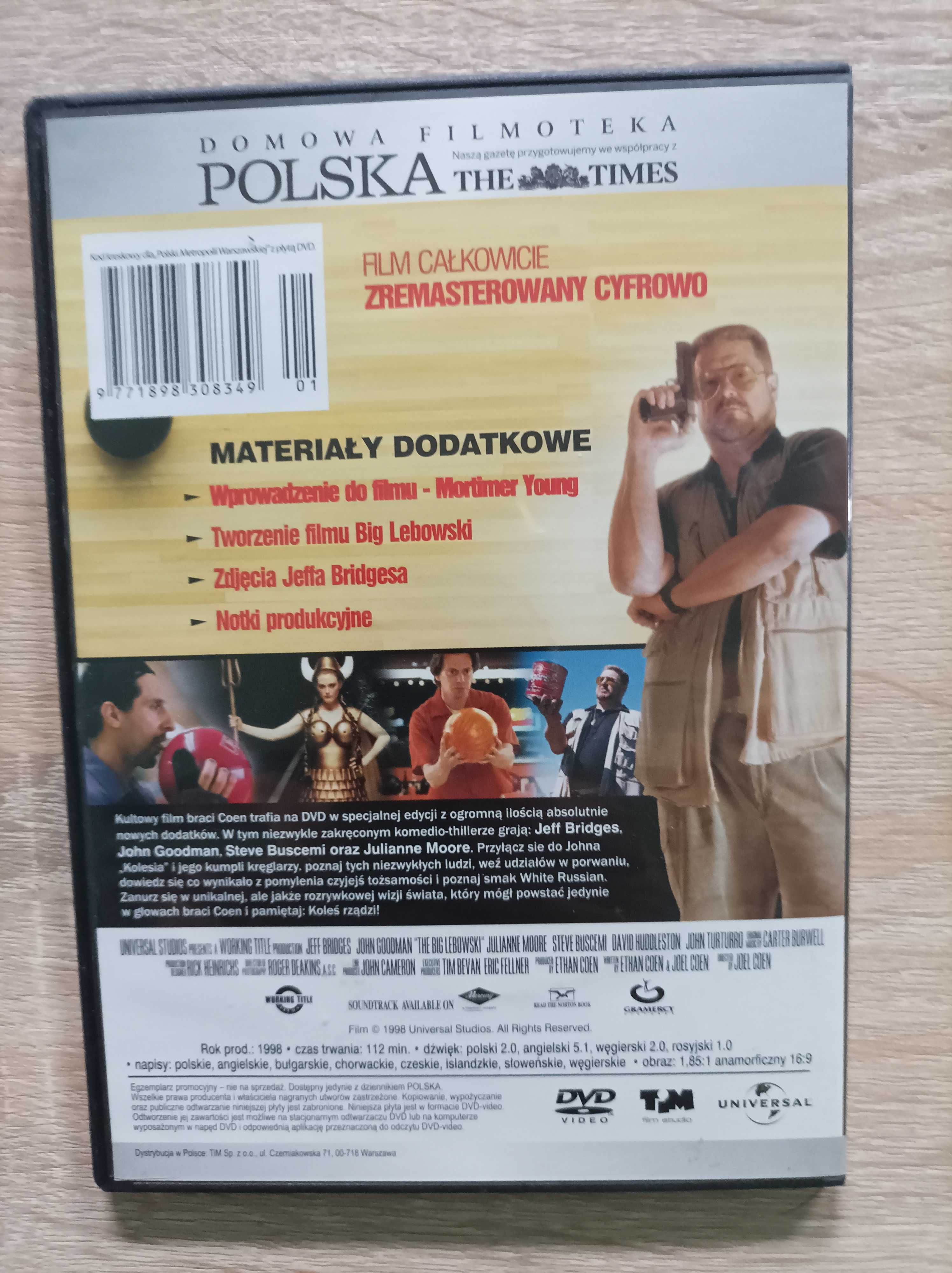 Film DVD Big Lebowski