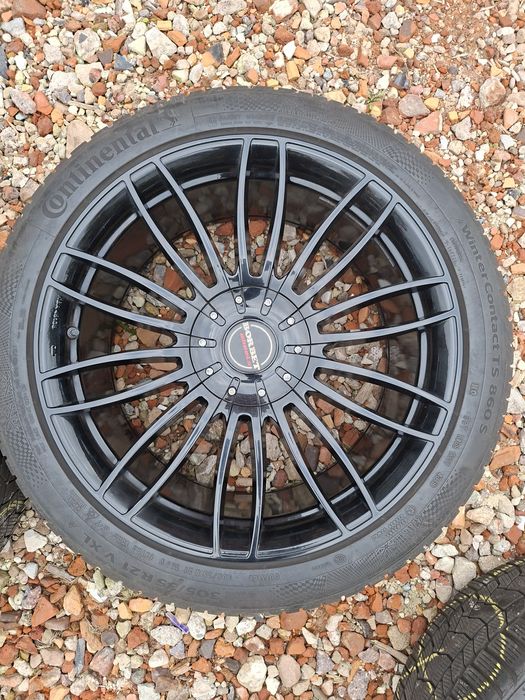 Koła 21" 5x130 Borbet Dwie szerokości Opony zimowe Audi/Vw/Porsche