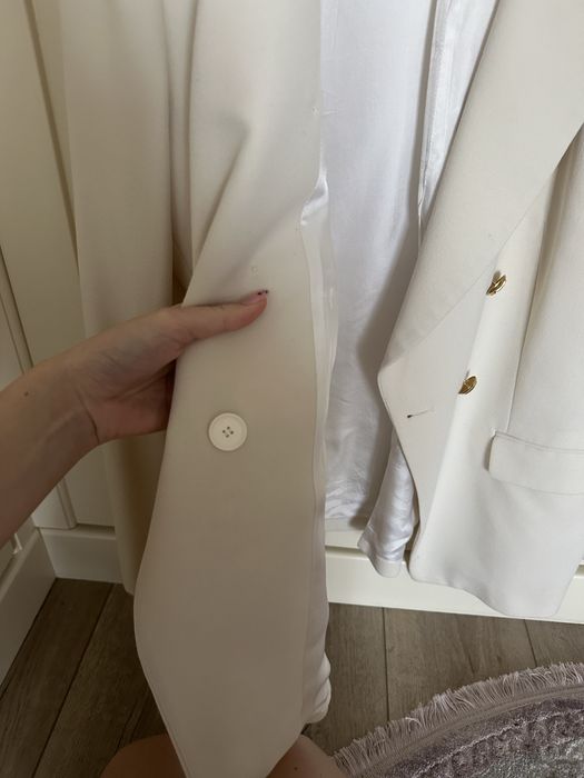 двобортний піджак zara