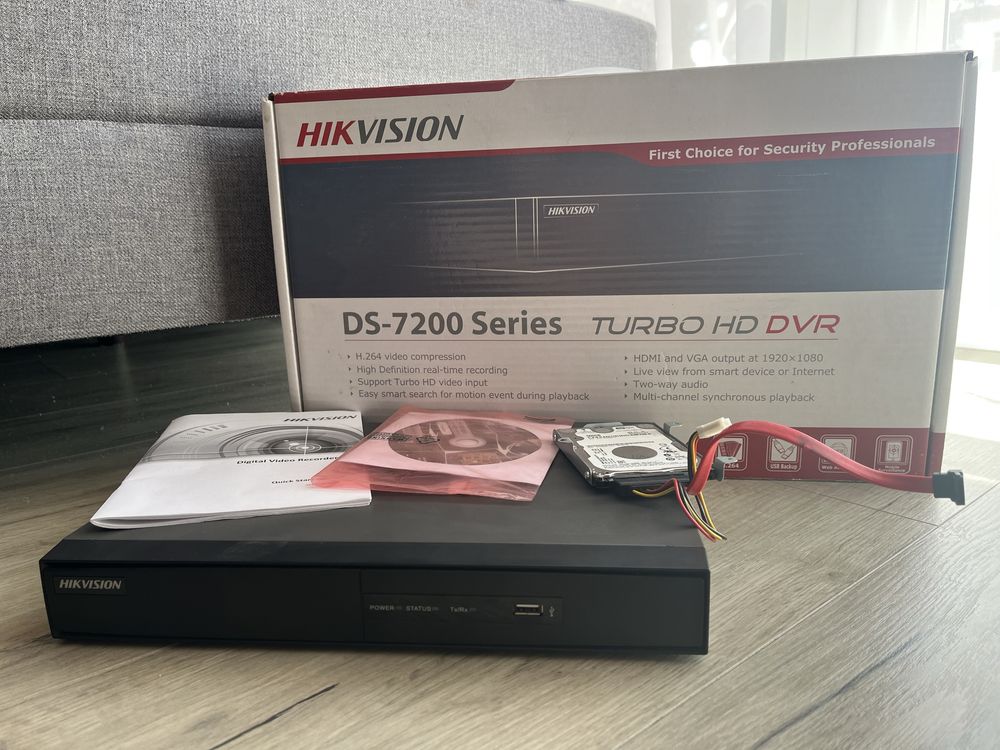 Rejestrator Hikvision DS-7200 Series DS-7208HGHI-SH/A 8 kamer