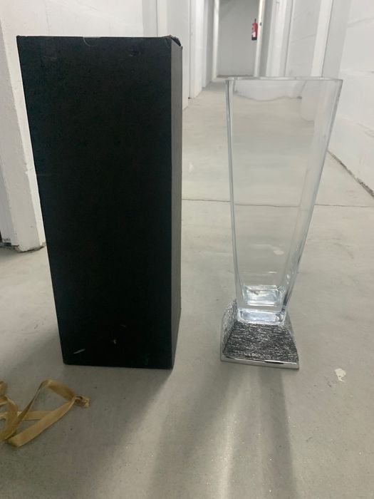 Jarra cristal decorativa Pierre Cardin