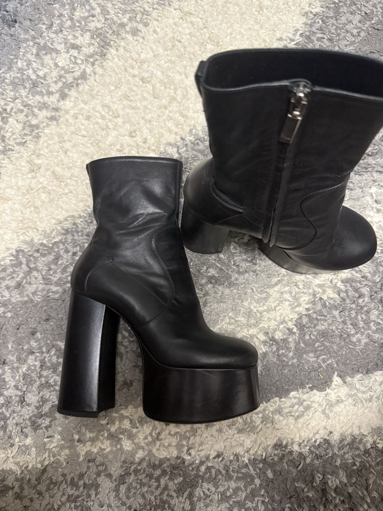 Кожаные ботинки saint laurent оригинал