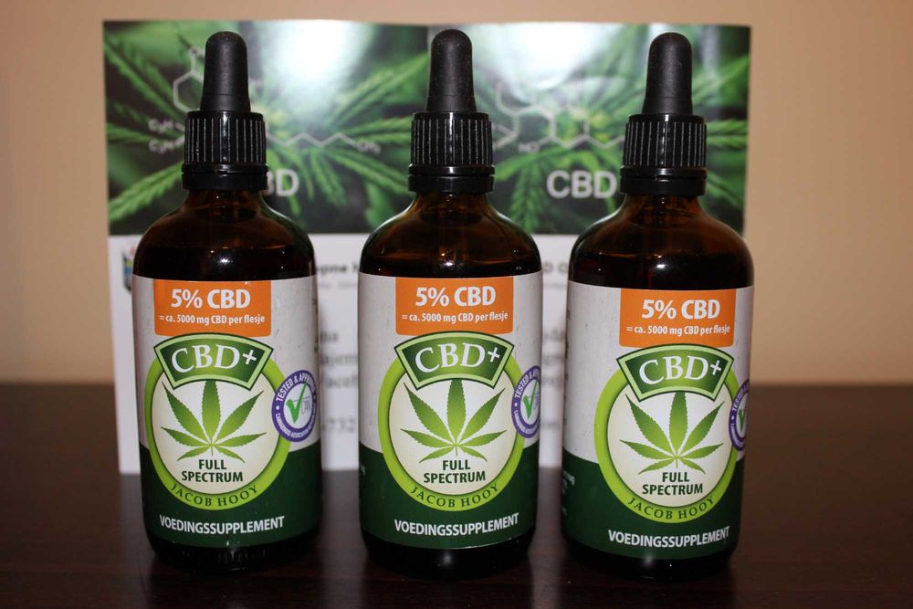 Jacob Hooy CBD Olejek 5% (100ml) Oryginalny