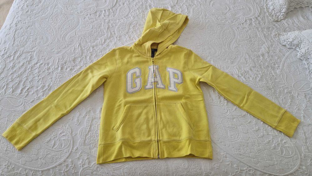 Casaco GAP Kids, amarelo, tamanho XL (12 anos)