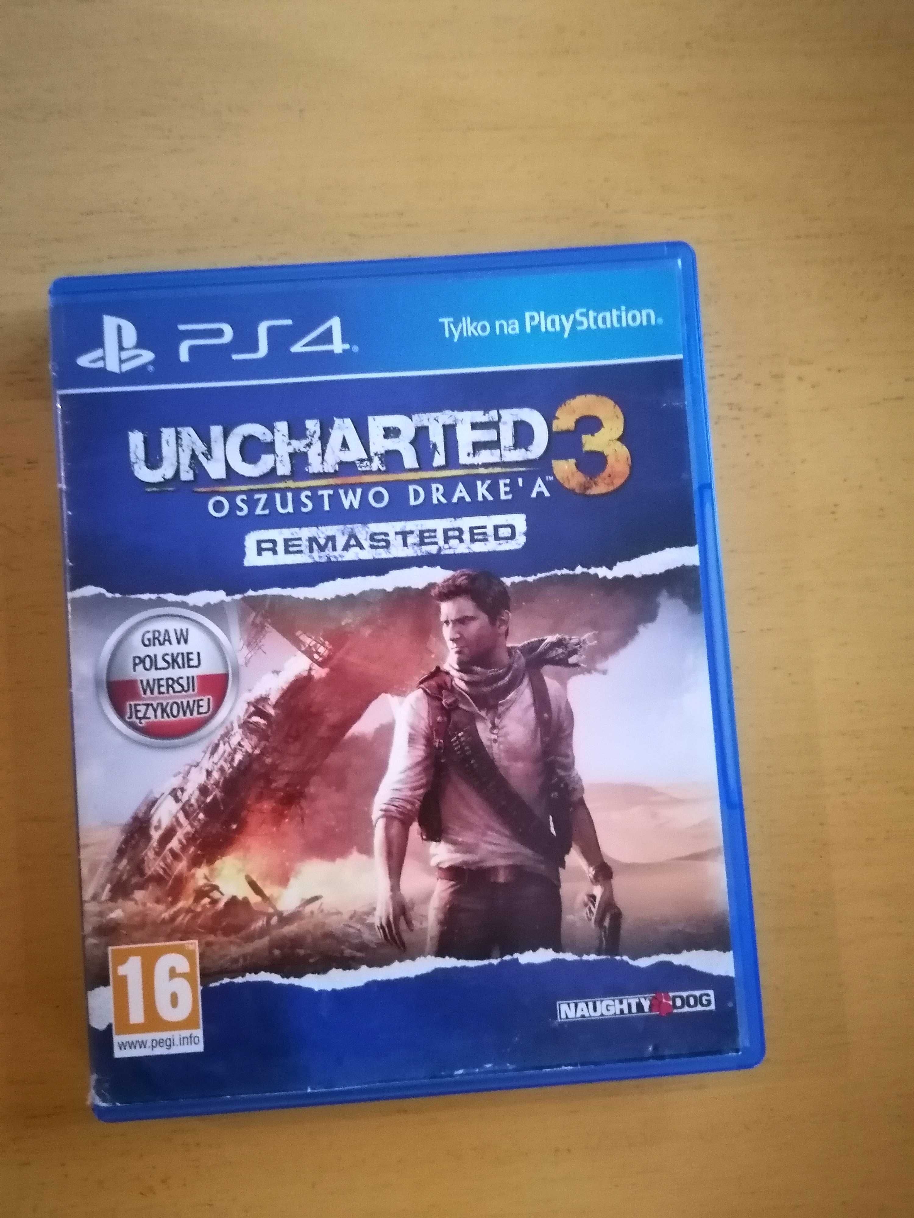 Uncharted 3: Oszustwo Drake'a Remastered playstation 4 Uncharted 3 ps4