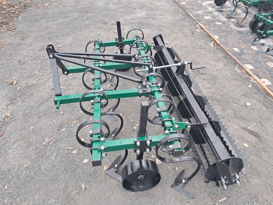 Культиватор з котком 1,8м типу європак пружинний передпосівний до трак