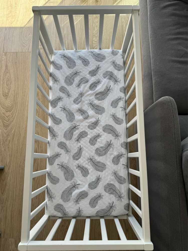 Łóżeczko Woodies - 90x40, mini bedside crib