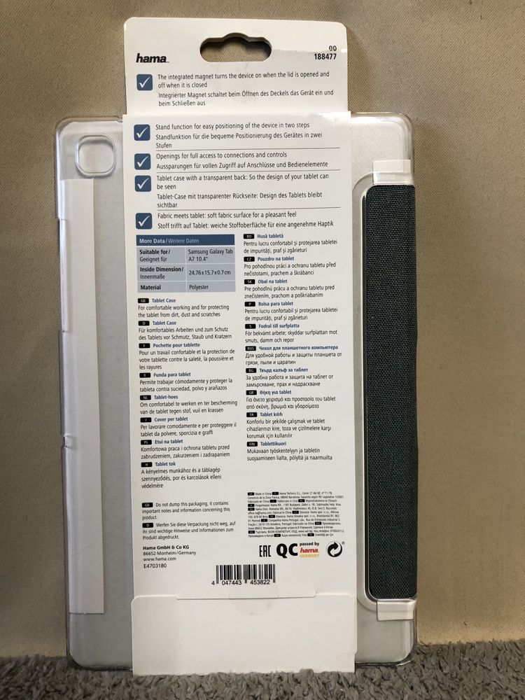 Hama Etui do tabletu Samsung Galaxy Tab A7 10.4 zielone