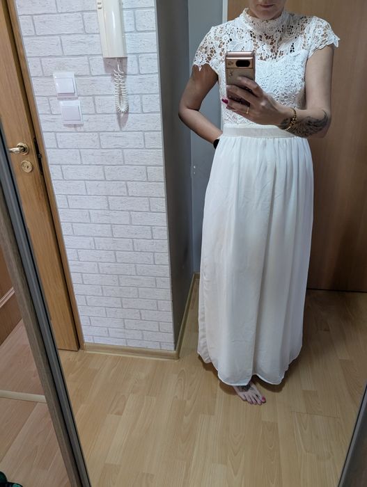 Sukienka. Suknia. Ślub cywilny.