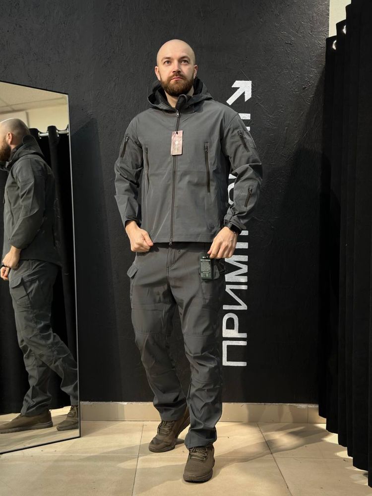 Полегшений Костюм Vanguard SoftShell Без утеплення олива койот чорний