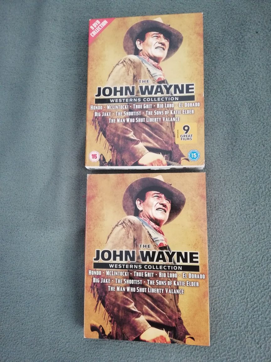 Colecção John Wayne - 9 filmes western em dvd (portes grátis)