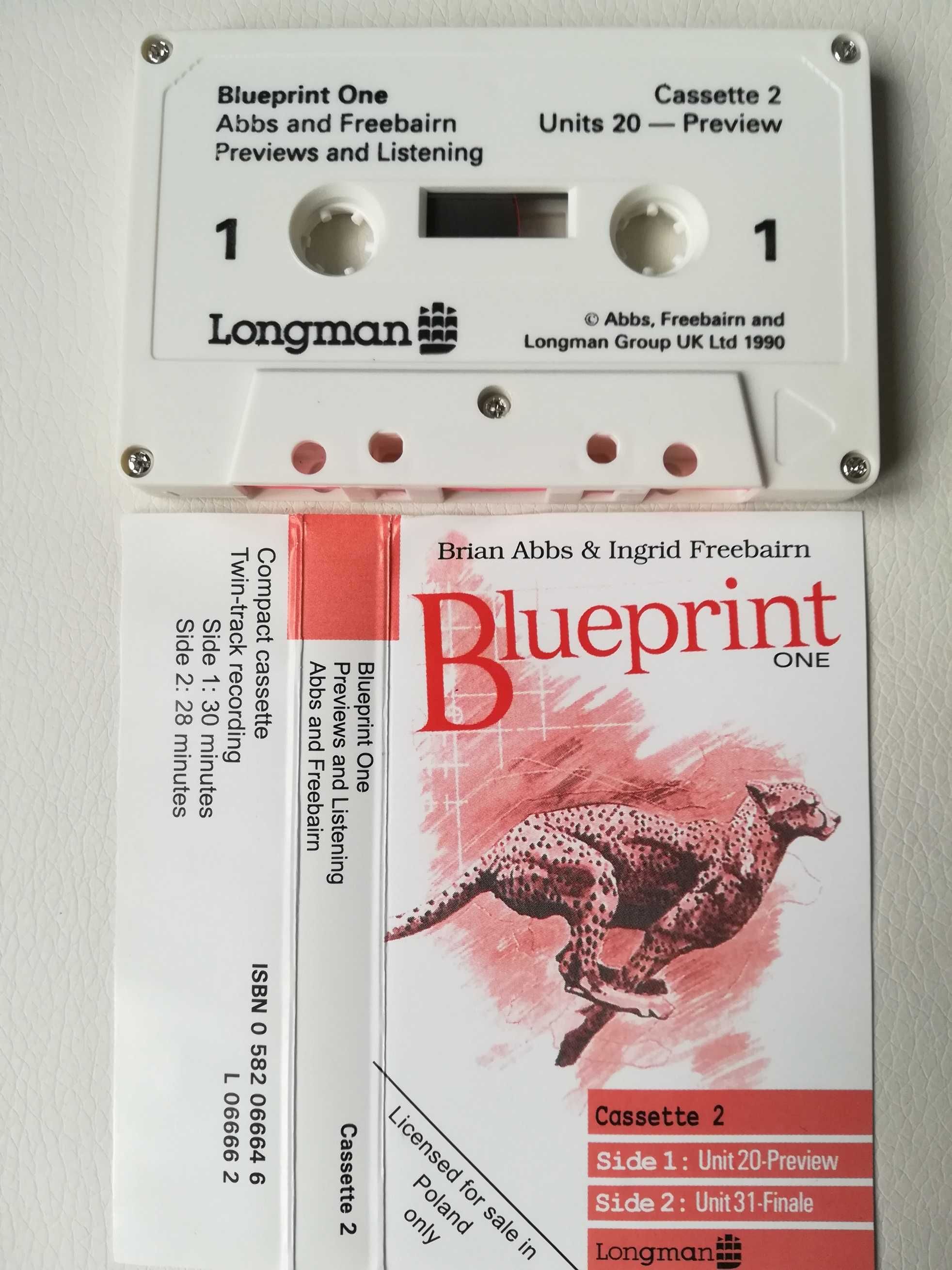 Blueprint One - 3 kasety do nauki angielskiego Longman