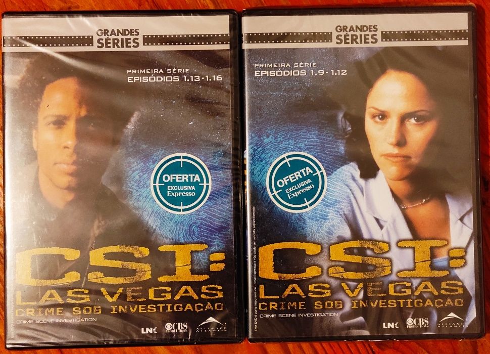 CSI: Crime Sob Investigação Las Vegas - Primeira Série - 2000 - DVD