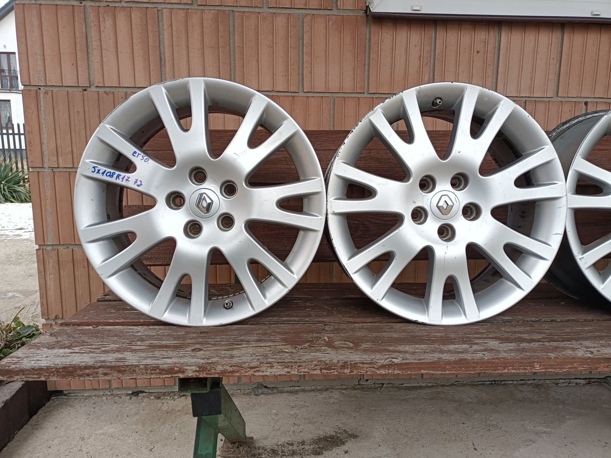 Felgi 5x108R17 Renault Megan Scenic