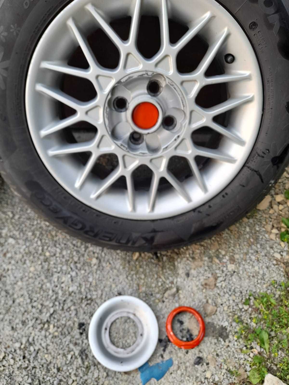 Alufelgi TSW 15 cali 4x100 ET35 z oponami letnimi