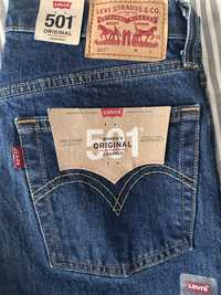 Jeans Levis 501 - oryginalne 28x26 NOWE