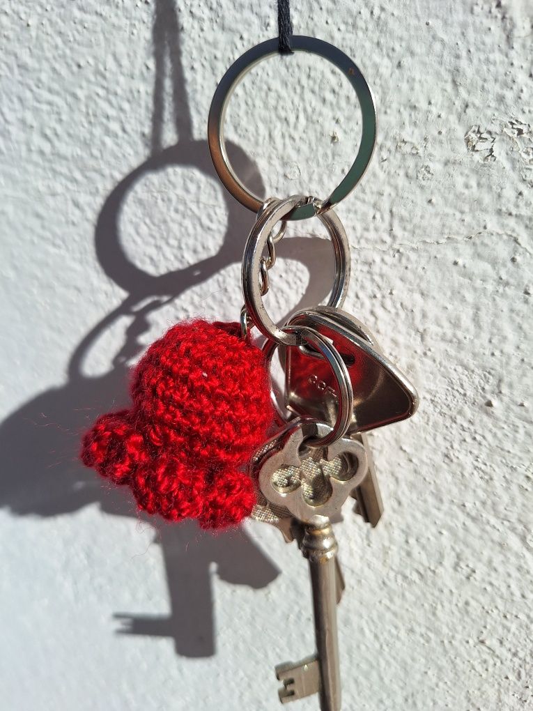 Porta Chaves em Crochet