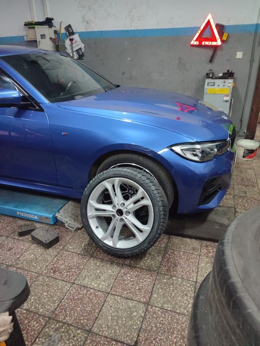 Opony zimowe +felgi 5x120 BMW