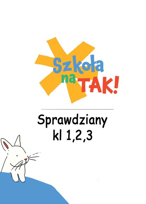 Szkoła na tak książka sprawdziany