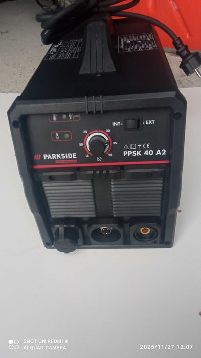 Przecinarka plazmowa Parkside z kompresorem wbudowanym