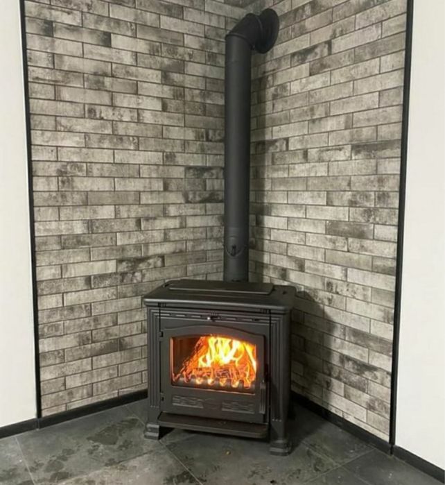 Встановлення монтаж камінів, печей стальних/чавунних та димоходів