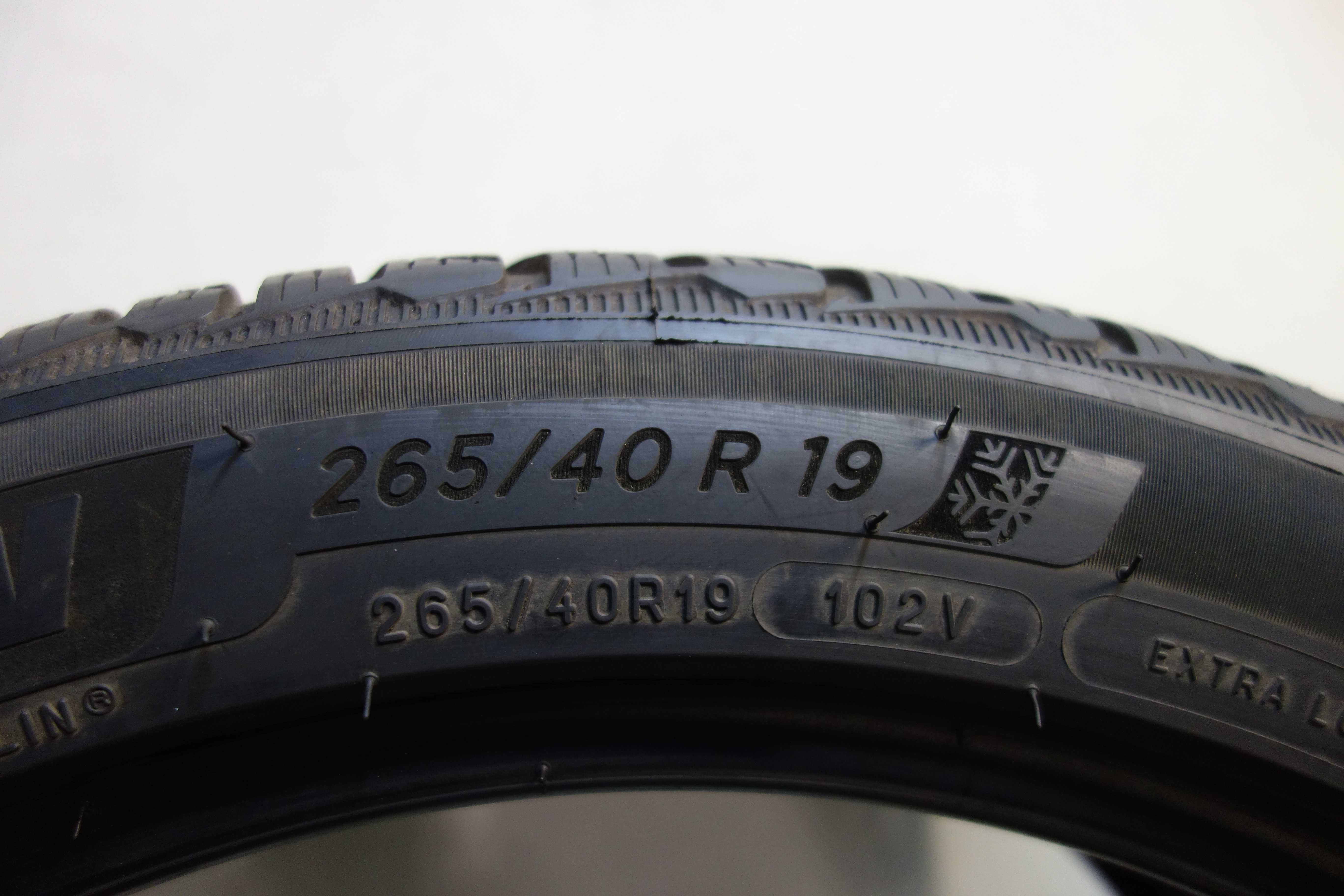 Opony 265/40/19 MICHELIN Pilot Alpin 5* XL Zima