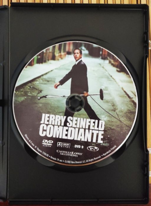 Jerry Seinfeld Comediante - Comedian - 2002 - DVD