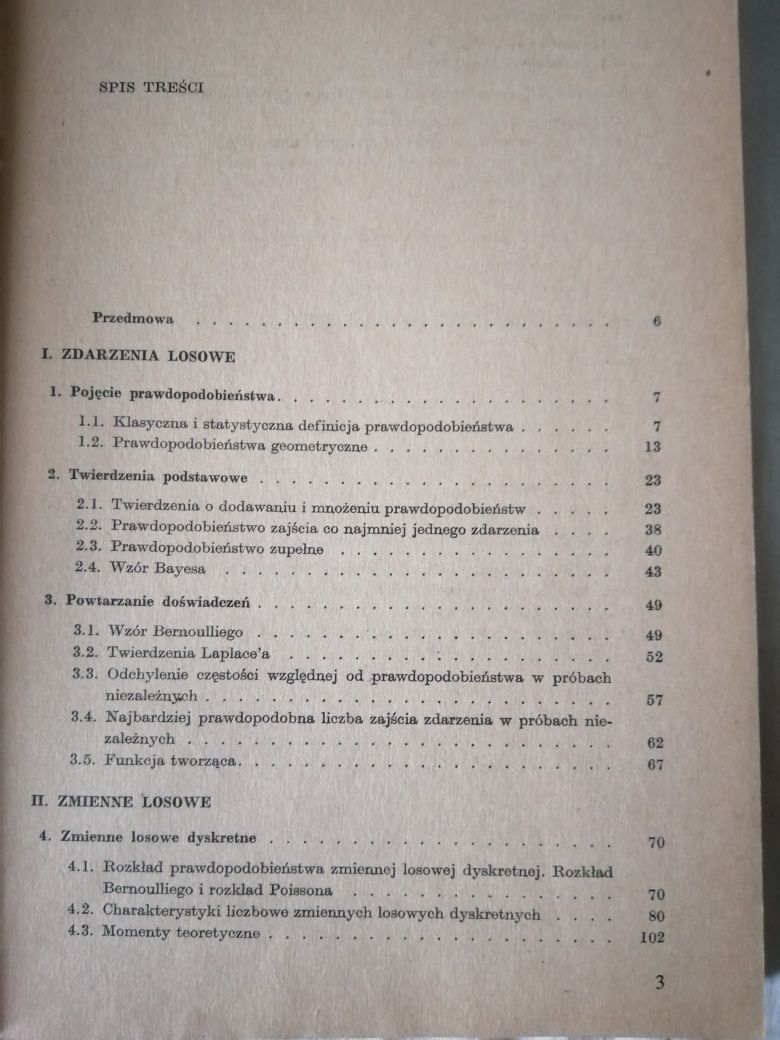 "Zbiór zadań z rachunku prawdopodobieństwa i statystyki matematycznej"
