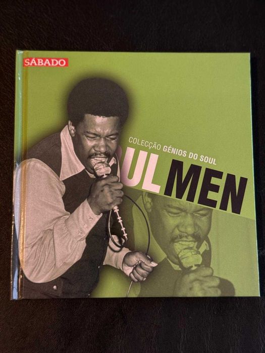 Cds da coleção Génios do Soul - Soul men