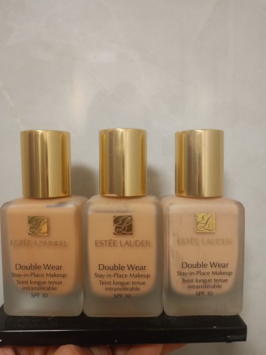 3x podkład Estee Lauder Double Wear