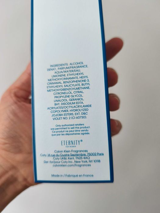 Perfumy CK Eternity Air 100 ml oryginalne