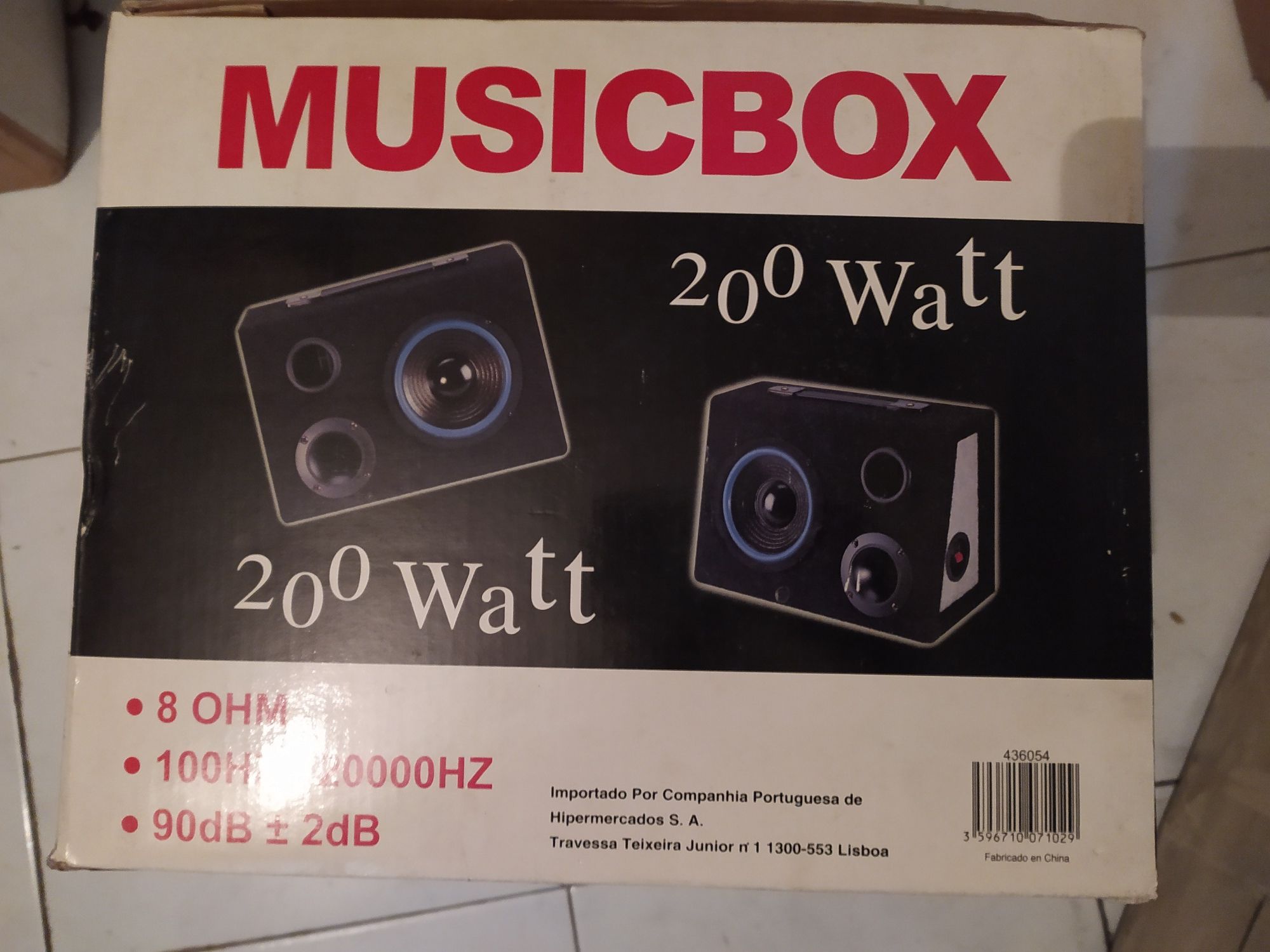 Vendo 2 colunas sem amplificador novas